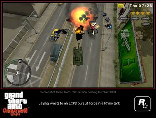 Illustration for article titled What GTA: Chinatown Wars Looks Like On The PSP